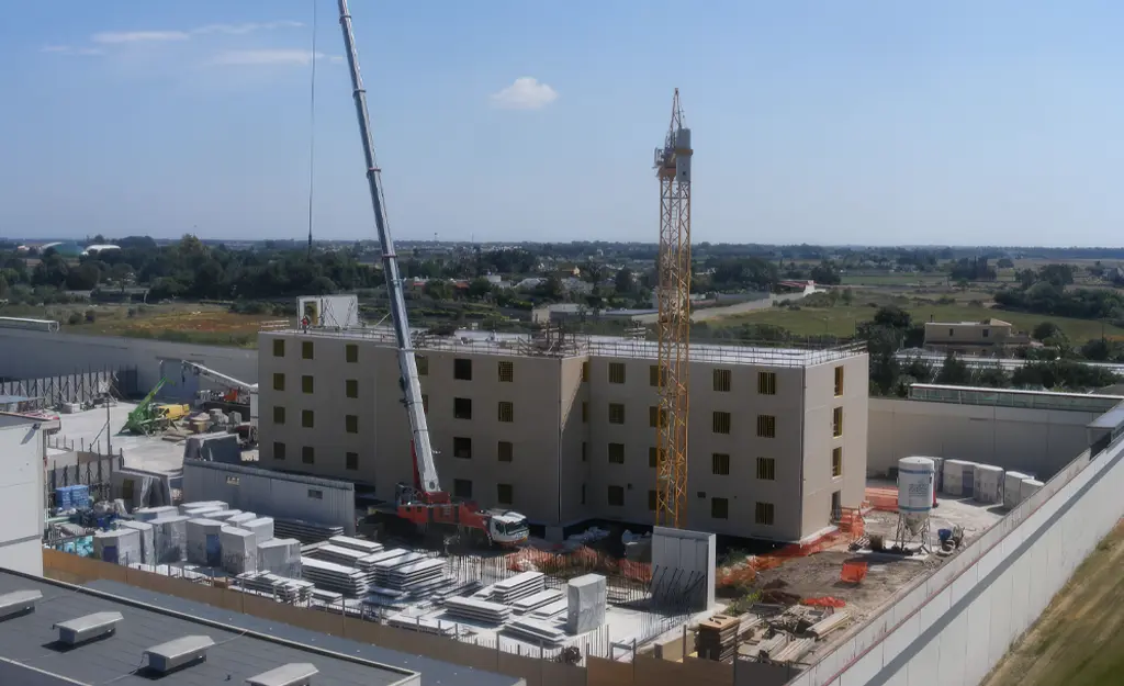 casa circondariale di lecce - sistema costruttivo sterchelegroup